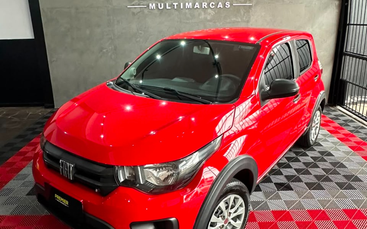Fiat Mobi 2022 Vermelho — foto 1 de 3