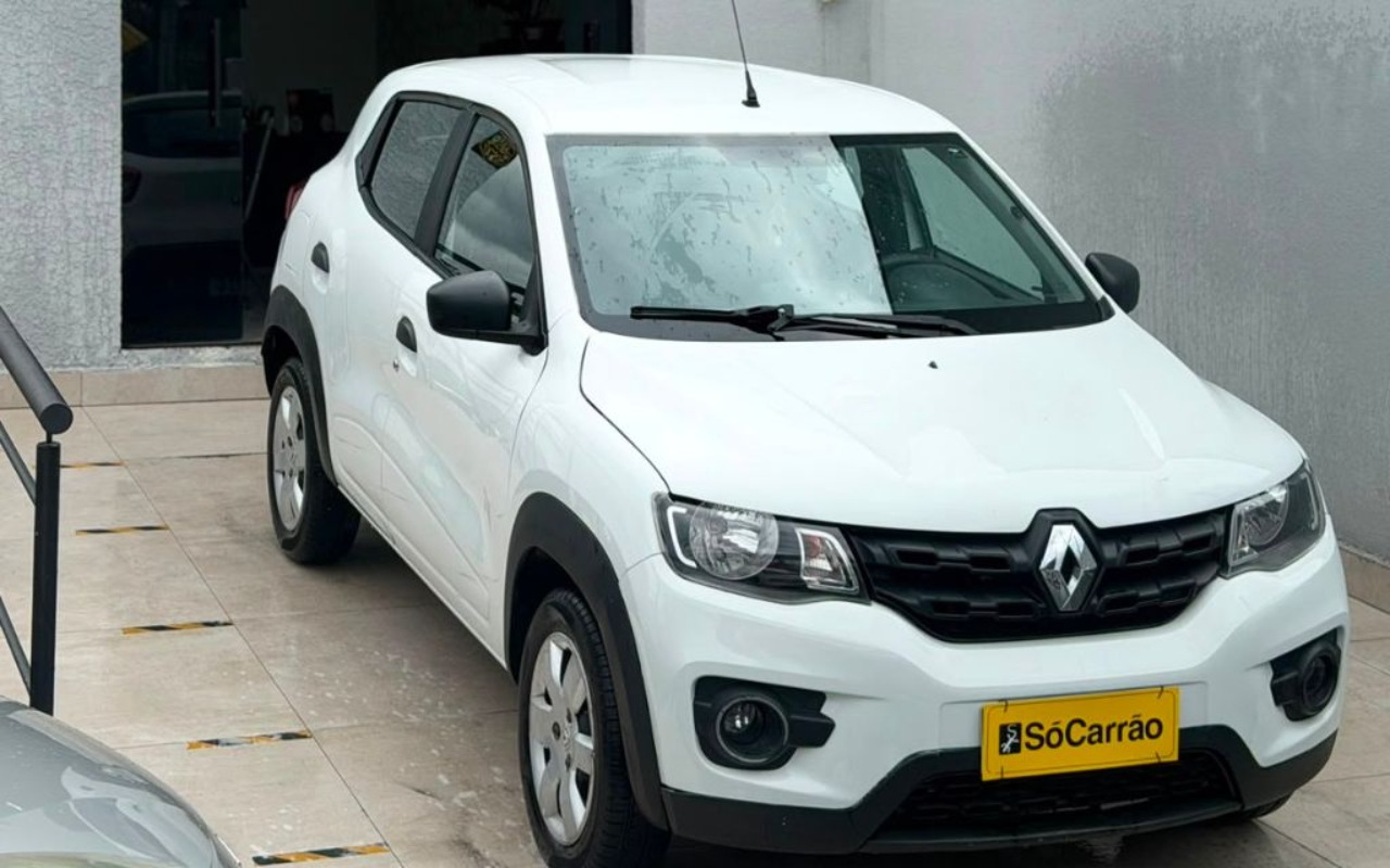 Renault Kwid Zen 1.0 Flex 12V 5p Mec. na cor Branco em Curitiba / PR - 3148557