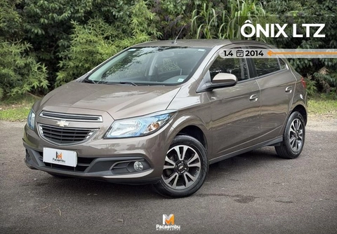Chevrolet Onix 2014 Cinza — foto 1 de 3