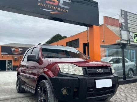 Ford EcoSport 2008 Vermelho — foto 1 de 3