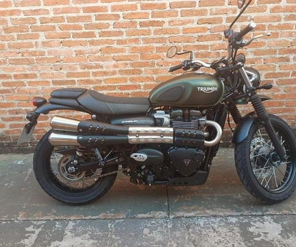 TRIUMPH SCRAMBLER 900cc 2023 Verde — foto 1 de 3