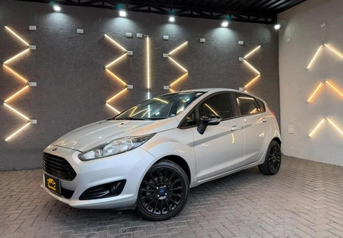 Ford Fiesta SE 1.6 16V Flex 5p 2017 Prata — foto 1 de 3