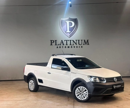 Volkswagen Saveiro 2021 Branco — foto 1 de 3