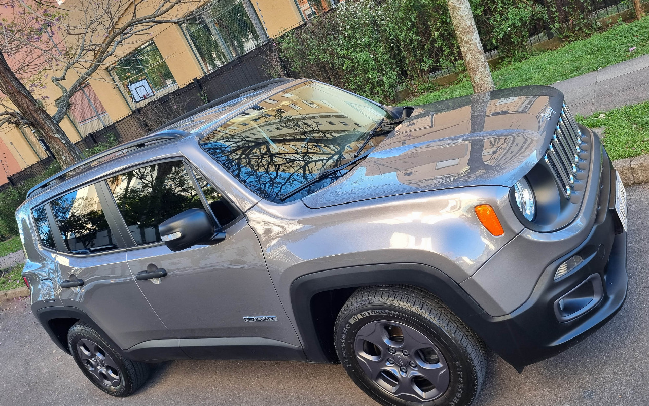 Jeep Renegade 2017 Cinza — foto 1 de 3