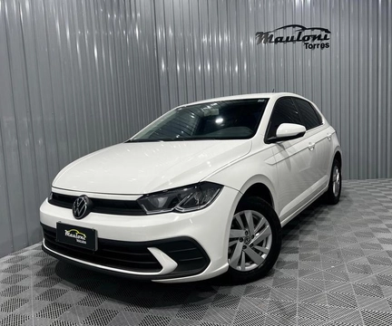 Volkswagen Polo 1.0 TSI Flex 12V 5p 2023 Branco — foto 1 de 3