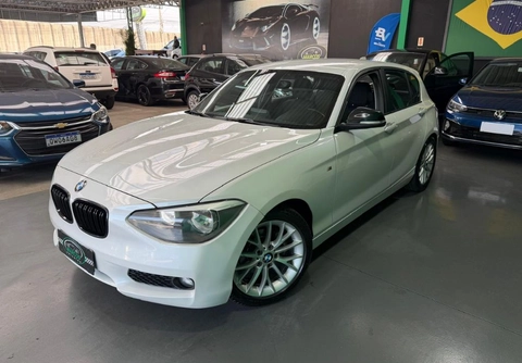 Bmw 116i 1.6 TB 16V 136cv 5p 2014 Branco — foto 1 de 3