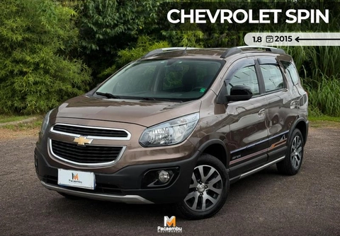 Chevrolet Spin 2015 Cinza — foto 1 de 3