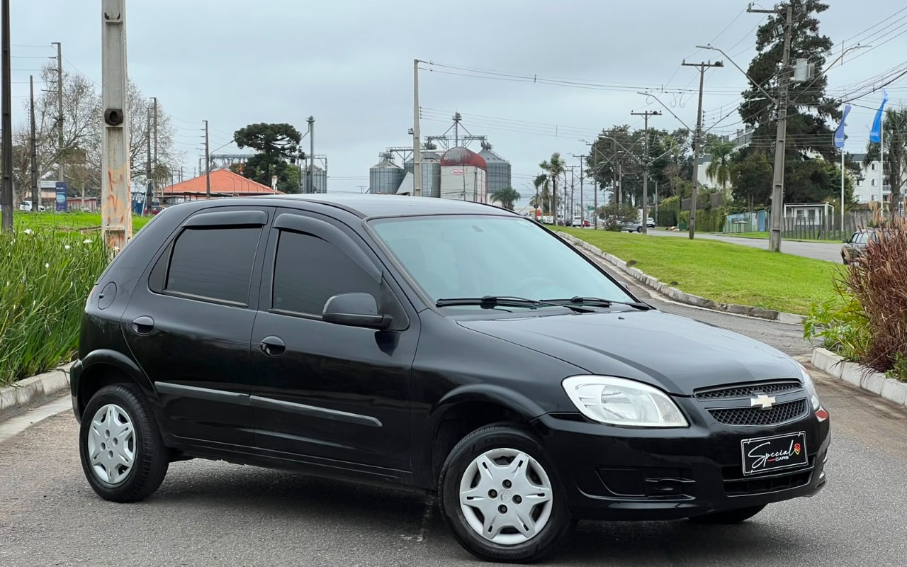 Chevrolet Celta 2012 Preto — foto 1 de 3