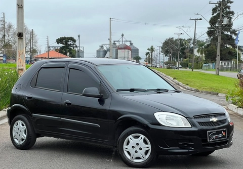 Chevrolet Celta 2012 Preto — foto 1 de 3