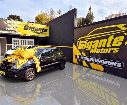 Renault Clio Hi-Flex 1.0 16V 3p 2011 Preto — foto 1 de 3