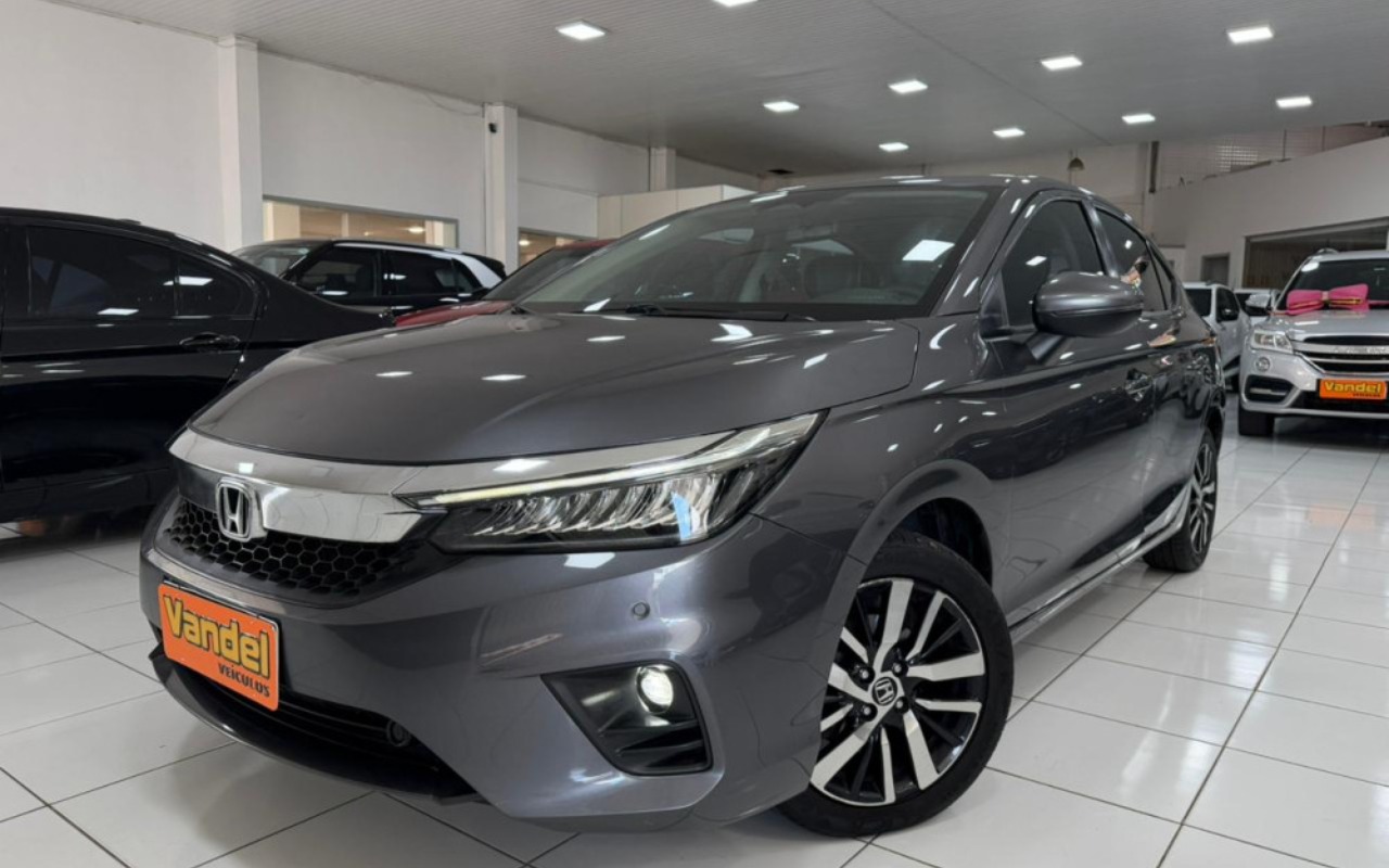 Honda City 2022 Cinza — foto 1 de 3