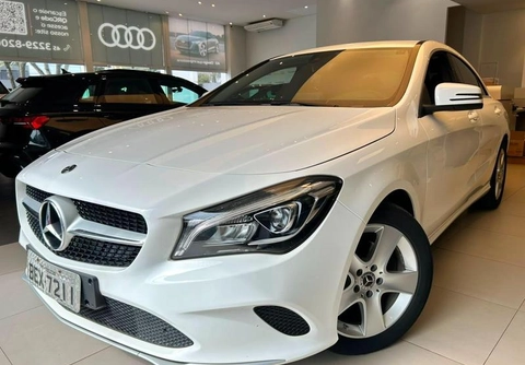Mercedes-Benz CLA-180 1.6 16V 122cv Aut. 2018 Branco — foto 1 de 3