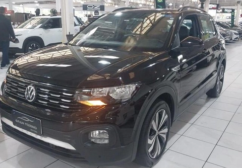 Volkswagen T-Cross 2021 Preto — foto 1 de 3