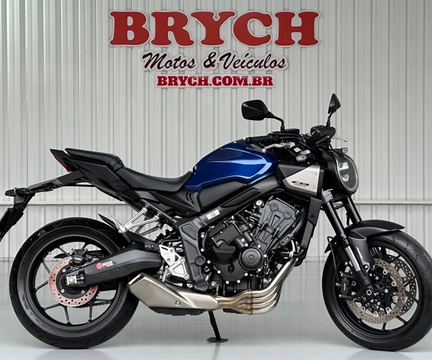 Honda CB 650R 2026 Azul — foto 1 de 3