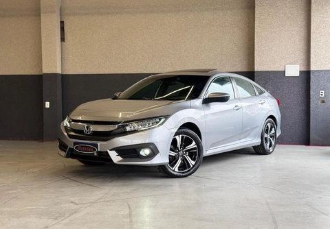 Honda Civic 2019 Prata — foto 1 de 3