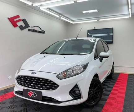 Ford Fiesta SE 1.6 16V Flex 5p 2018 Branco — foto 1 de 3