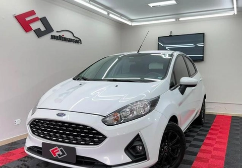 Ford Fiesta SE 1.6 16V Flex 5p 2018 Branco — foto 1 de 3