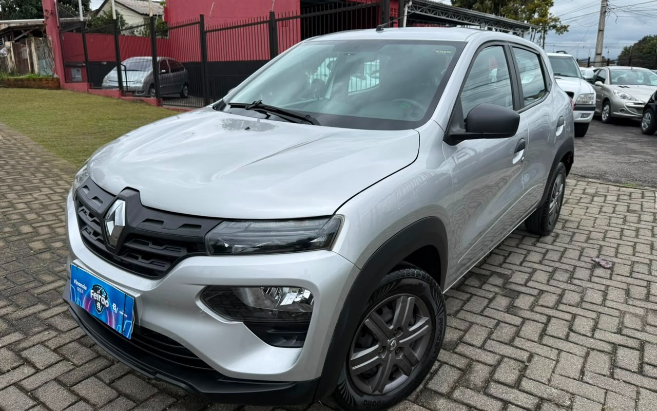 Renault Kwid 2023 Prata — foto 1 de 3