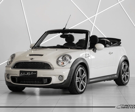 MINI COOPER CABRIO S 1.6 Aut. 2012 Branco — foto 1 de 3