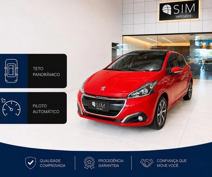 Peugeot 208 2017 Vermelho — foto 1 de 3