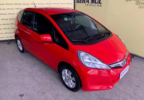 Honda Fit 2014 Vermelho — foto 1 de 3