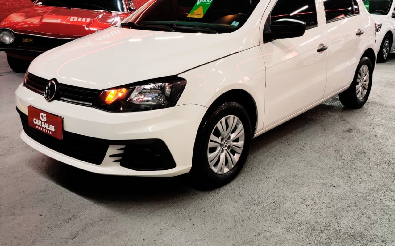 Volkswagen Gol Trendline 1.6 T.Flex 8V 5p na cor Branco em Curitiba / PR - 3217309