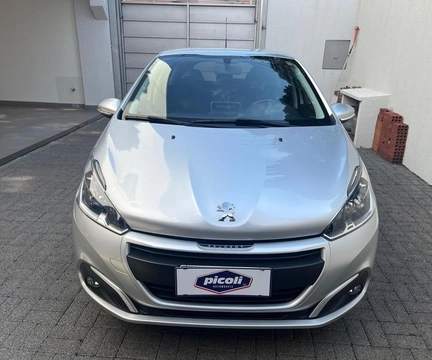 Peugeot 208 2019 Prata — foto 1 de 3