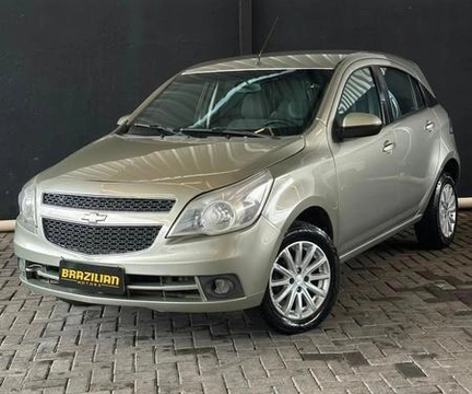 Chevrolet Agile 2010 Bege — foto 1 de 3
