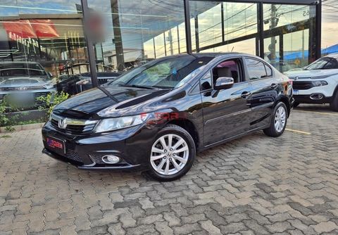 Honda Civic 2014 Preto — foto 1 de 3