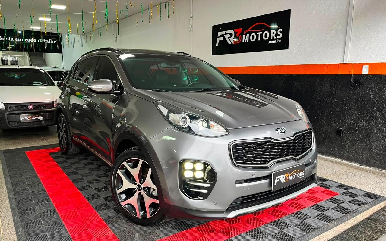 Kia Sportage 2018 Cinza — foto 1 de 3