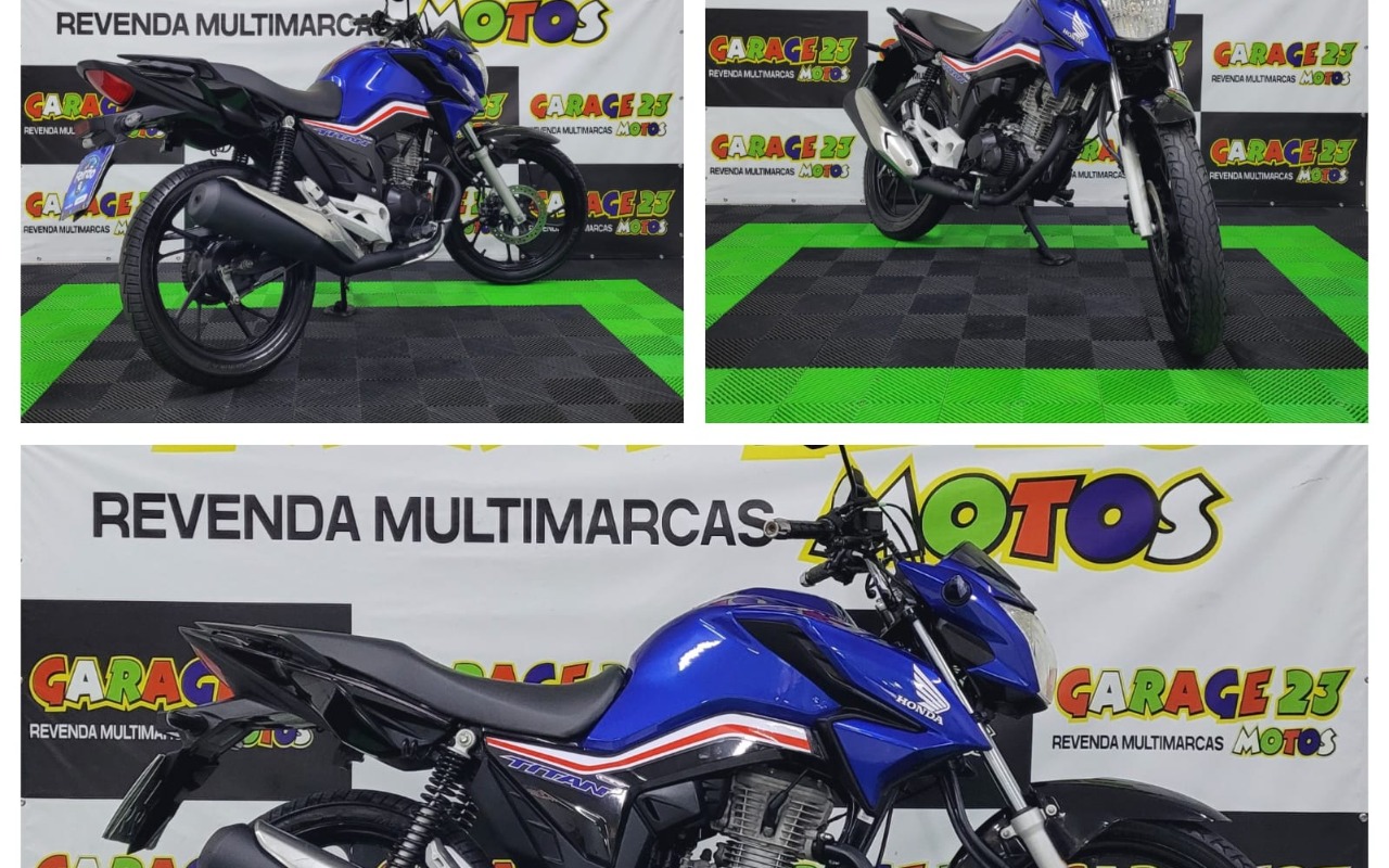Honda CG 160 TITAN FLEXONE/Ed.Especial 40 Anos 2020 Azul — foto 1 de 3