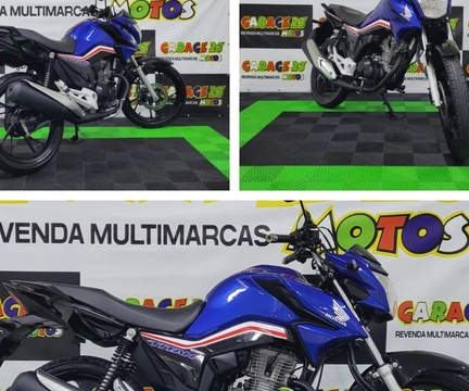 Honda CG 160 TITAN FLEXONE/Ed.Especial 40 Anos 2020 Azul — foto 1 de 3