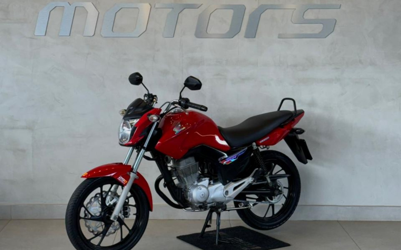 Honda CG 150 FAN ESDi/ 150 FAN ESDi FLEX 2014 Vermelho — foto 1 de 3