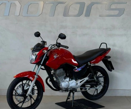 Honda CG 150 FAN ESDi/ 150 FAN ESDi FLEX 2014 Vermelho — foto 1 de 3