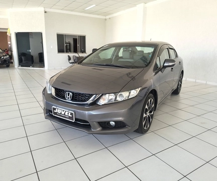 Honda Civic 2015 Cinza — foto 1 de 3