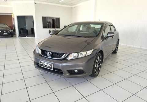 Honda Civic 2015 Cinza — foto 1 de 3