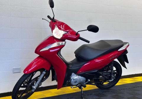 Honda BIZ 125 ES/ 125 ES FLEX 2022 Vermelho — foto 1 de 3