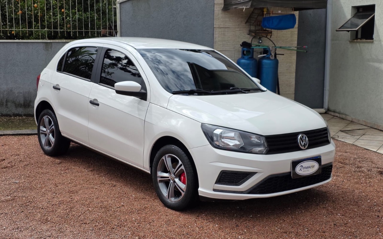 Volkswagen Gol 1.6 MSI Flex 8V 5p 2019 Branco — foto 1 de 3