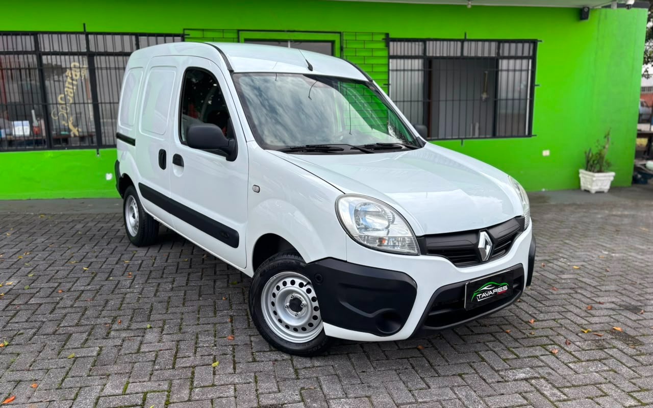 Renault Kangoo Express Hi-Flex 1.6 16V na cor Branco em Curitiba / PR - 3256042