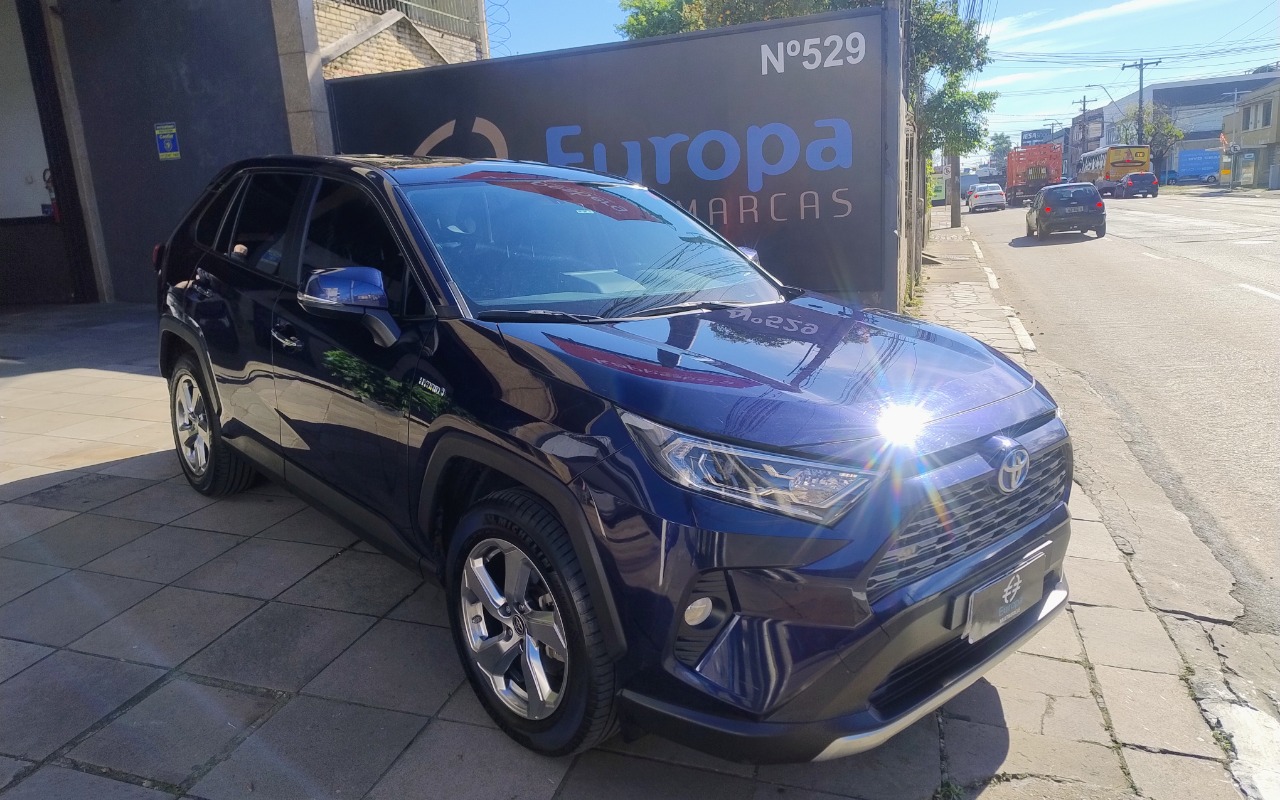 Toyota RAV4 2.5 S 4x4 Aut. (Híbrido) na cor Azul no Porto Alegre / RS - 3256477