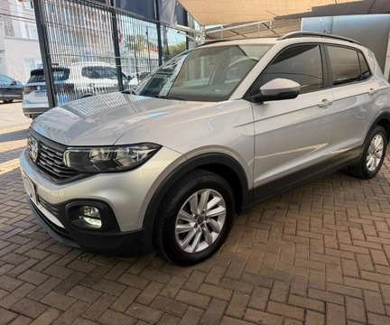 Volkswagen T-Cross 2022 Prata — foto 1 de 3