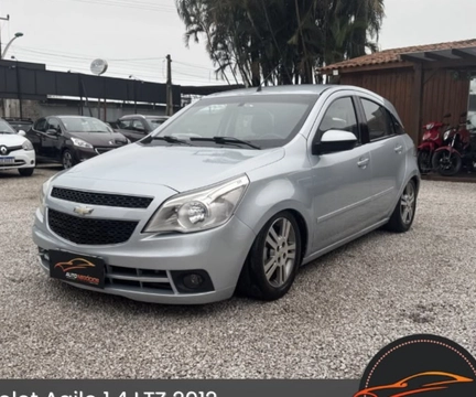 Chevrolet Agile 2012 Prata — foto 1 de 3
