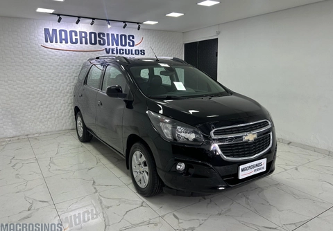 Chevrolet Spin 2017 Preto — foto 1 de 3