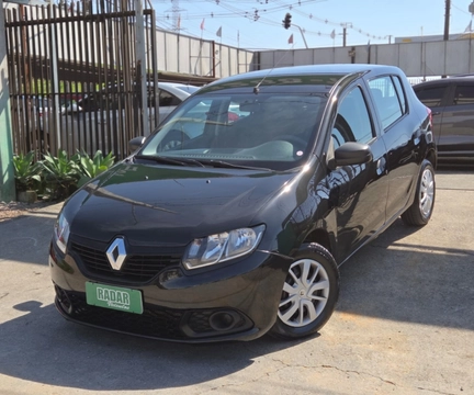 Renault Sandero 2018 Preto — foto 1 de 3