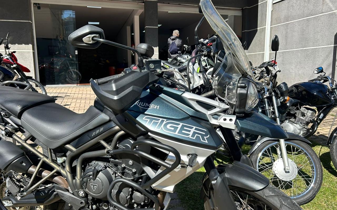 TRIUMPH TIGER 800 XCA 2019 Verde — foto 1 de 3