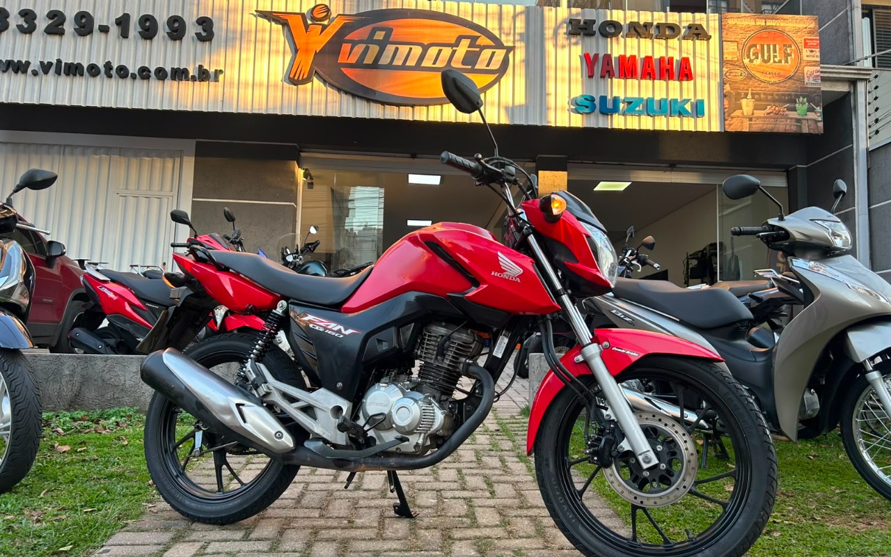 Honda CG 160 FAN Flex 2022 Vermelho — foto 1 de 3