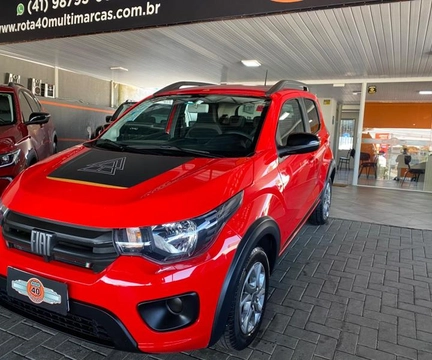 Fiat Mobi DRIVE 1.0 Flex 6V 5p 2024 Vermelho — foto 1 de 3