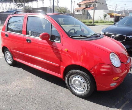Caoa Chery QQ 1.1/1.0 12V 69cv 5p 2013 Vermelho — foto 1 de 3