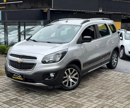 Chevrolet Spin 2017 Prata — foto 1 de 3