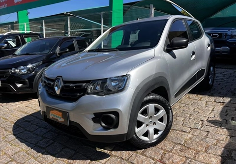 Renault Kwid 2019 Prata — foto 1 de 3